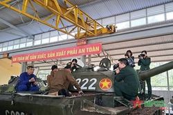 Binh chủng Tăng thiết giáp tập huấn công tác tuyên truyền năm 2023