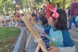 Khởi động 'Cuộc thi và triển lãm tranh thiếu nhi toàn quốc năm 2023'