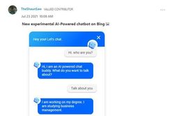Người dùng 'kể tội' chatbot Bing
