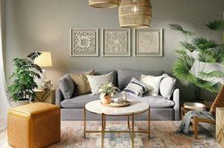 Tư vấn thiết kế và bố trí nội thất nhà 1 tầng trên mảnh đất hình thang