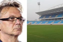 Mật sân Mỹ Đình bất ngờ lột xác đẹp như mơ, chờ đón HLV Troussier ra mắt