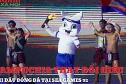 Campuchia điều chỉnh điều lệ môn bóng đá nam trong SEA Games 32
