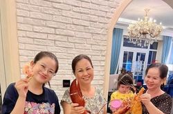 Sướng như giúp việc nhà Đoàn Di Băng, ăn đặc sản phát ngán