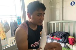Một shipper bị vợ chồng người nhận hàng dùng tuýp sắt đánh gãy hai tay
