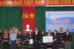 Phú Yên: Ra mắt mô hình điểm Tổ truyền thông cộng đồng