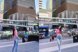 Khoe lưng trần hững hờ, người yêu Đoàn Văn Hậu thừa nhận sống ảo