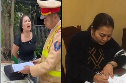 Khởi tố vụ án người phụ nữ lăng mạ cảnh sát giao thông