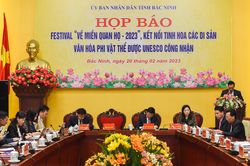 Nhiều hoạt động đặc sắc tại Festival 'Về miền Quan họ - 2023'