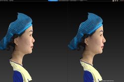 Trải nghiệm công nghệ mô phỏng 3D, nhiều khách hàng tỏ ra bất ngờ khi nhận được kết quả