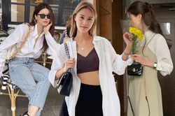 9 công thức diện sơ mi trắng đơn giản và ưng mắt cho nàng công sở