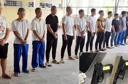 Nổ súng cảnh cáo, khống chế hàng chục đối tượng côn đồ đại náo phố đêm