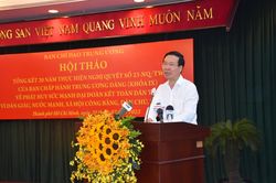 Ông Võ Văn Thưởng: Dân là gốc, là trọng tâm của mọi quyết sách