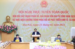 Vốn đầu tư công năm 2023 được cấp 711.700 tỷ đồng, Thủ tướng yêu cầu giải ngân ít nhất 95%