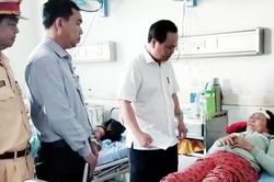 Quảng Nam thăm hỏi, hỗ trợ nạn nhân trong vụ tai nạn giao thông
