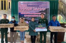 Biên giới - biển đảo Biên giới - biển đảo Tặng hơn 1.500 ngan giống, lợn giống cho người dân biên giới