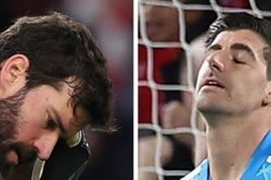 Courtois và Alisson thay nhau hóa thân thành Karius