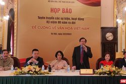 Phim tài liệu 80 năm Đề cương về văn hóa Việt Nam lên sóng ngày 27/2 tới