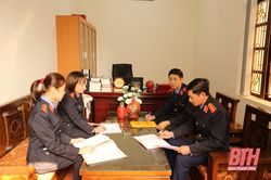 Viện Kiểm sát Nhân dân huyện Yên Định nâng cao chất lượng thực hành quyền công tố
