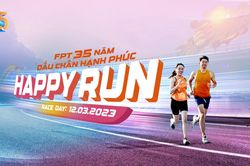 3.500 vận động viên dự giải Chạy gia đình FPT - Happy Run