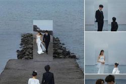 Bộ ảnh cưới của cặp đôi thanh mai trúc mã gây sốt cõi mạng