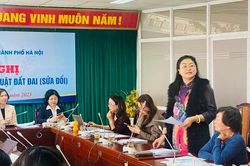 Góp ý dự thảo Luật Đất đai (sửa đổi): 'Của chồng, công vợ' nhưng giấy tờ đất chỉ ghi tên một người