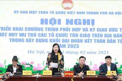 Phát huy vai trò các tổ chức tôn giáo xây dựng khối đại đoàn kết dân tộc