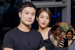 Thanh Sơn - Khả Ngân 'dính như sam' tại họp báo phim nối sóng Đừng Làm Mẹ Cáu: Không yêu thì phí quá!