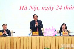 Thủ tướng Phạm Minh Chính dự Hội nghị triển khai công tác y tế năm 2023.