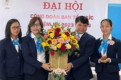 Đại hội Công đoàn điểm của cơ quan TƯ Hội LHPN Việt Nam