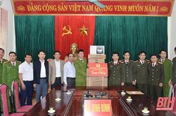Lực lượng an ninh Công an Thanh Hóa hướng về cơ sở