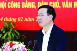 Tiếp tục đẩy mạnh công cuộc xây dựng, chỉnh đốn Đảng và hệ thống chính trị