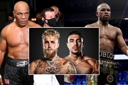 Mike Tyson và Floyd Mayweather bất đồng ý kiến về trận đấu giữa Jake Paul và Tommy Fury