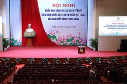 Tìm hướng đi đột phá, toàn diện trong cải cách tư pháp theo Nghị quyết 27