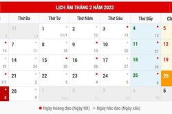 Xem lịch âm ngày 27/2: Tốt cho việc đính hôn, ăn hỏi, khai trương