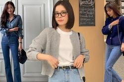 10 công thức diện quần jeans chuẩn thanh lịch cho nàng công sở