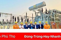 Đóng điện thành công dự án 'Đường dây và trạm biến áp 110kV Thanh Thủy'