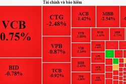 Thị trường chứng khoán 'đỏ lửa' trong phiên đầu tuần