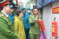 Hà Nội: Sẽ đồng loạt bố trí 'điểm chữa cháy công cộng' tại ngõ nhỏ, hẻm hẹp