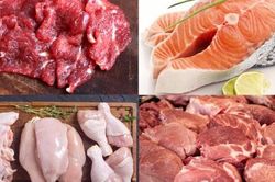 Người Việt ưa dùng thịt heo, gà, bò, cá