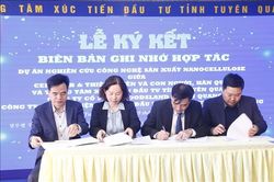 Tuyên Quang ký hợp tác nghiên cứu ứng dụng công nghệ sản xuất nanocellulose