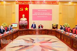 Đoàn công tác Bộ Ngoại giao làm việc với lãnh đạo tỉnh Ninh Bình