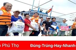 Vùng 4: Kịp thời hỗ trợ lương thực, thực phẩm và nước ngọt cho ngư dân