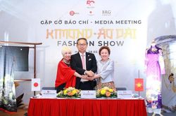 Giao lưu văn hóa 'Kimono - Áo dài Fashion Show'