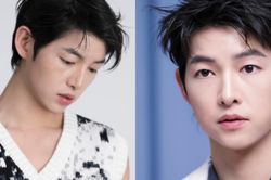 Song Joong Ki khiến fan 'nhức mắt' khi lần đầu diện crop top trên tạp chí