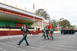 Học viện Lục quân tổ chức ra quân huấn luyện năm 2023