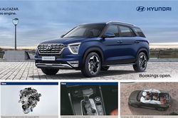 Hyundai Alcazar 2023 - phiên bản 7 chỗ của SUV Creta 'giá mềm'