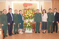 Phó Chủ tịch Ủy ban Trung ương MTTQ Việt Nam chúc mừng Ngày Truyền thống BĐBP
