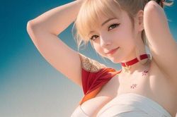 'Đổ gục' trước hình ảnh cosplay Yoimiya game Genshin Impact được vẽ bởi AI
