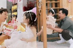 Trường Giang khoe khoảnh khắc đón sinh nhật con gái, hé lộ thêm thông tin về cô bé