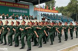 Bộ Chỉ huy quân sự tỉnh, các đơn vị quân đội tổ chức lễ ra quân huấn luyện năm 2023